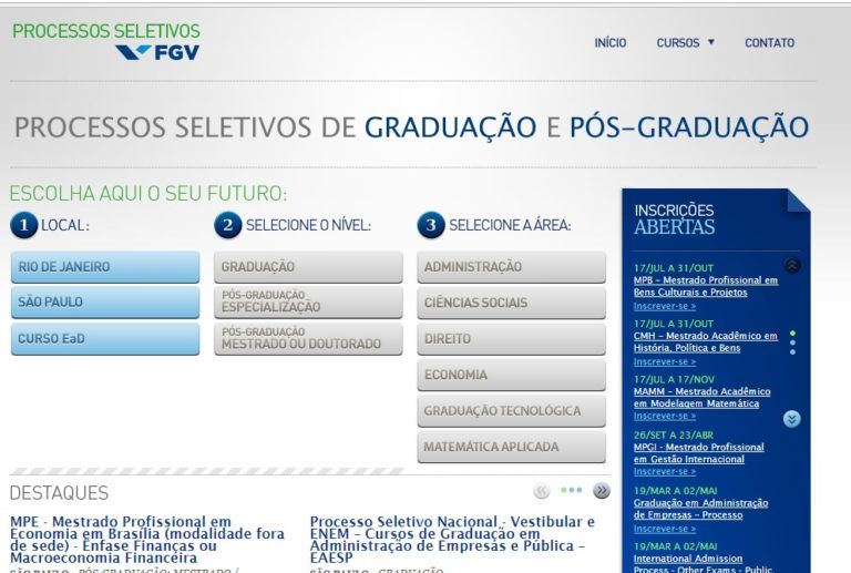 VESTIBULAR FGV 2019 → Inscrições, Edital, Vagas E Gabarito