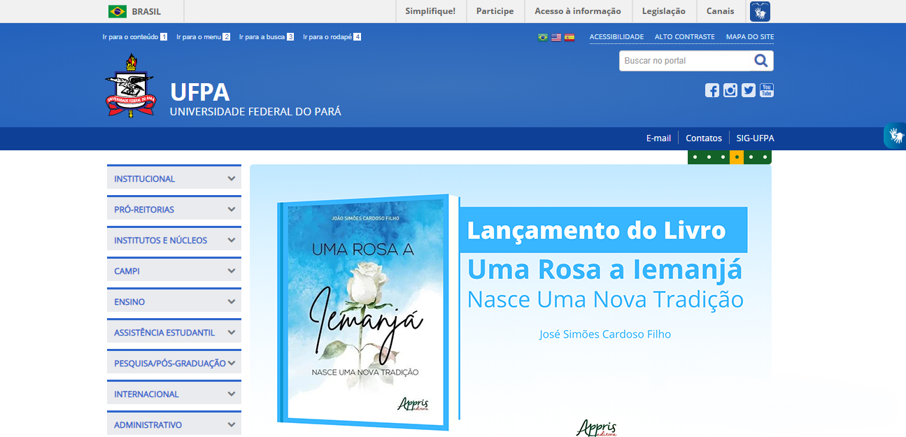 Portal da Universidade Federal do Pará